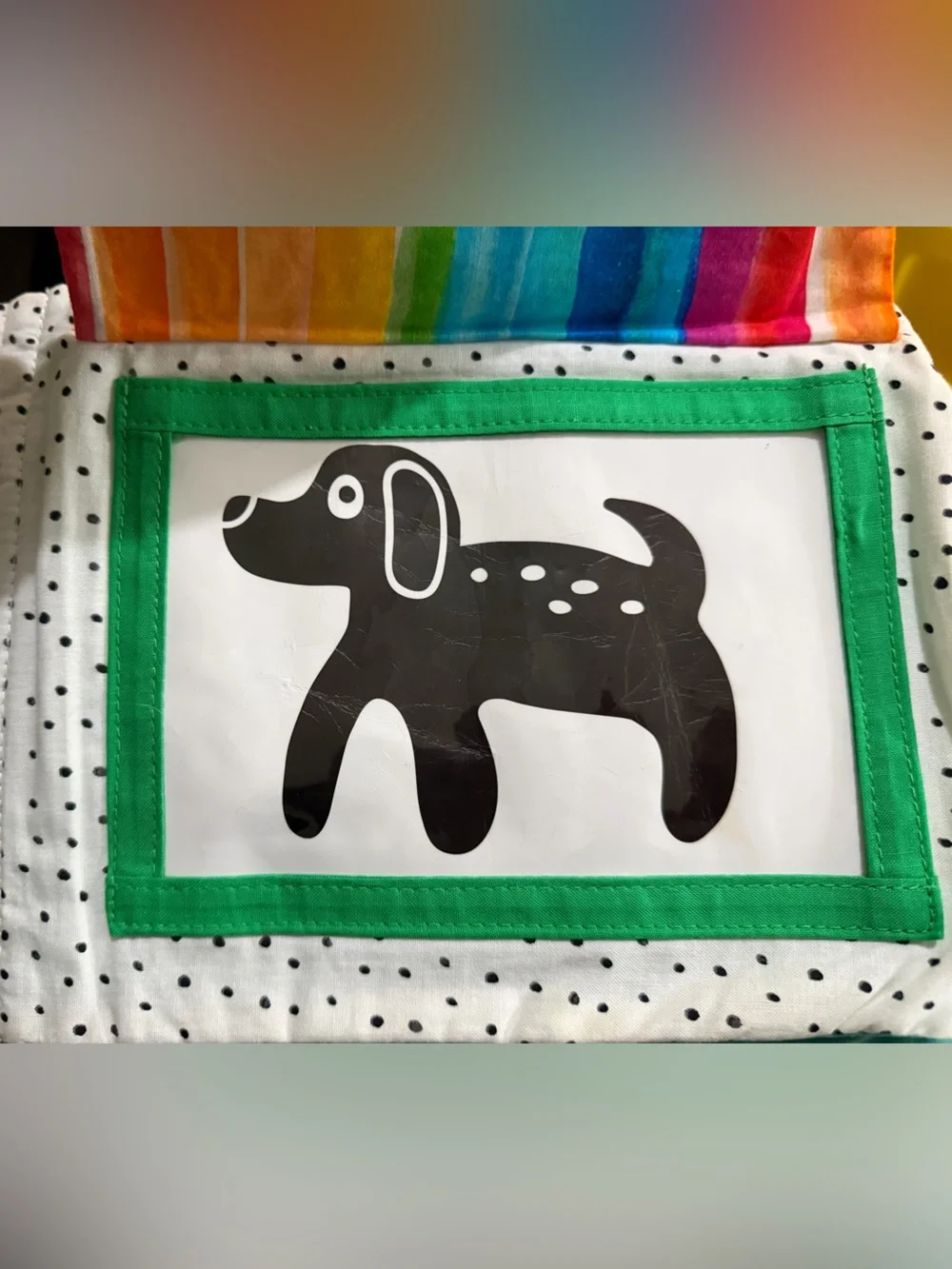 Lovevery Soft Sensory Colorful Book Toy